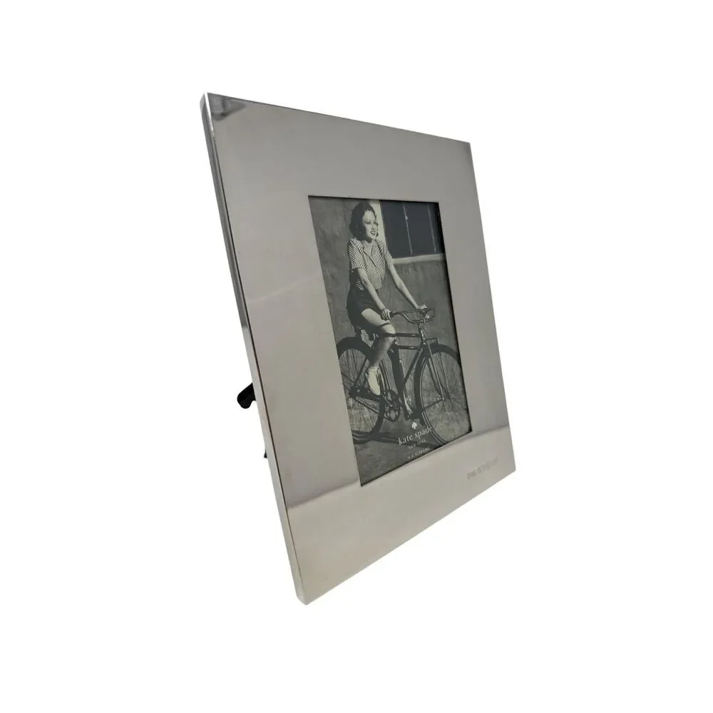 Kate Spade picture frame lenox This is Life silver mirrored 4 x 6